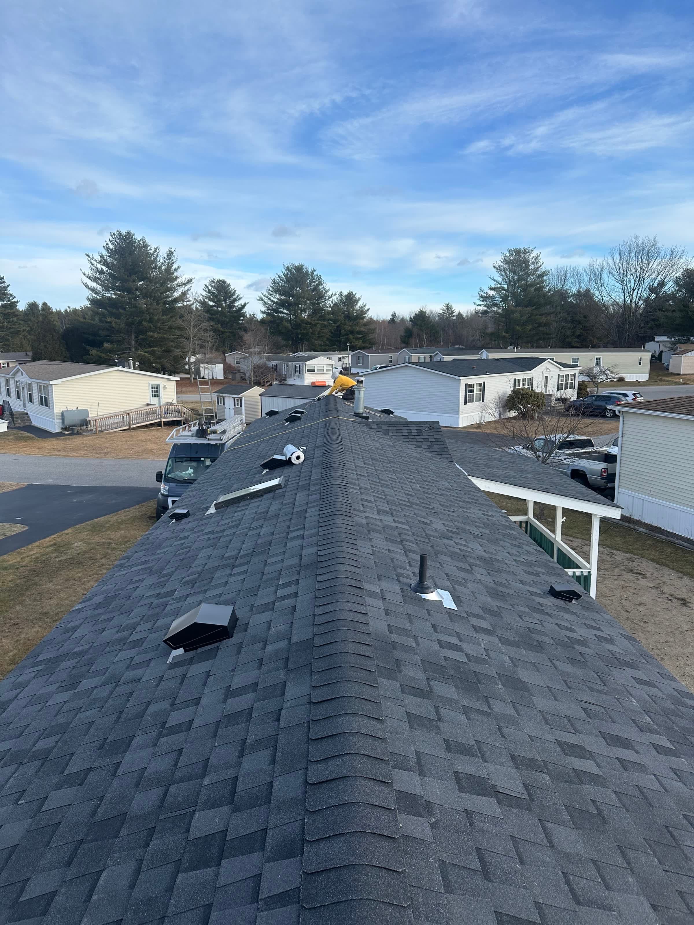 Almighty Contracting roofing work